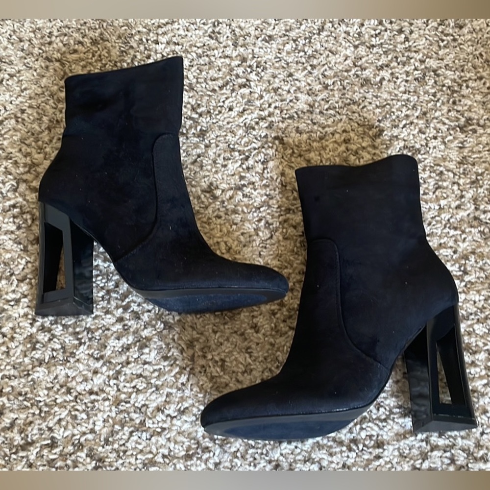 X2B Black Boots Sz 8